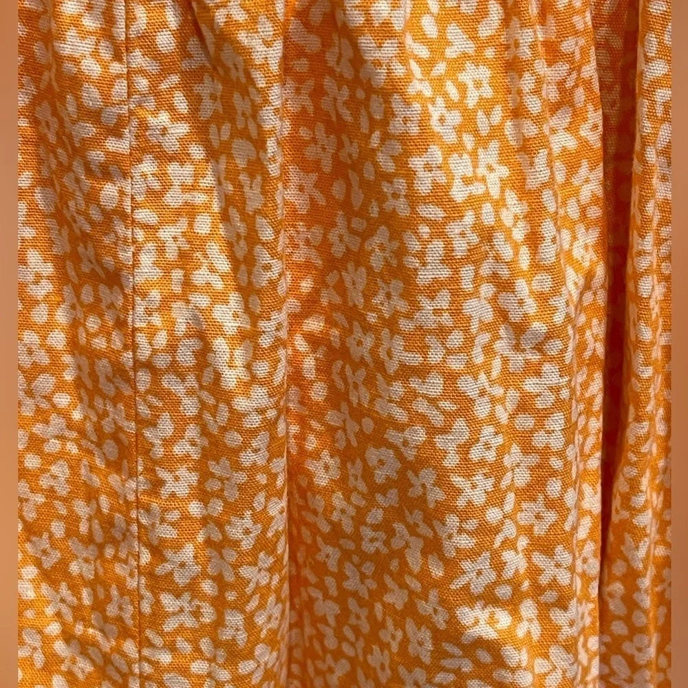 Wild Fable Summer Dress - orange floral - size medium